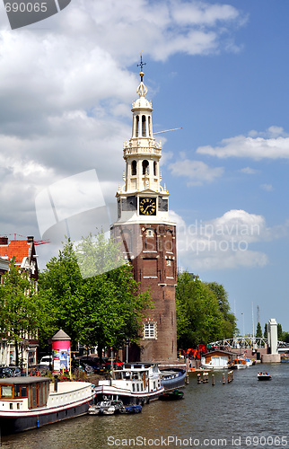 Image of Montelbaanstoren in Amsterdam