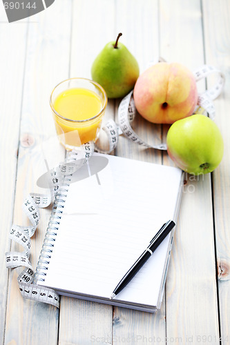 Image of diet diary