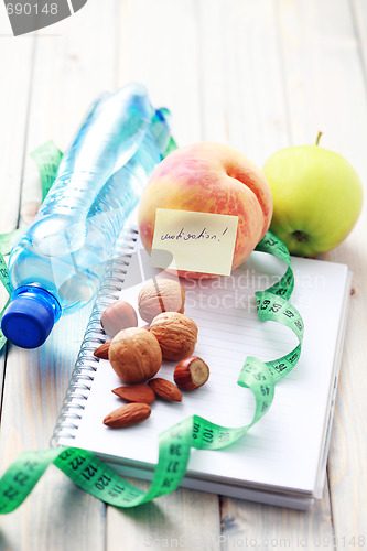 Image of diet diary