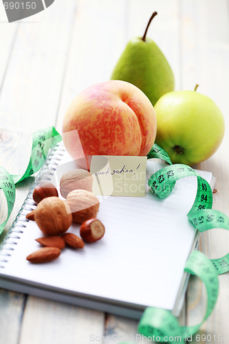 Image of diet diary