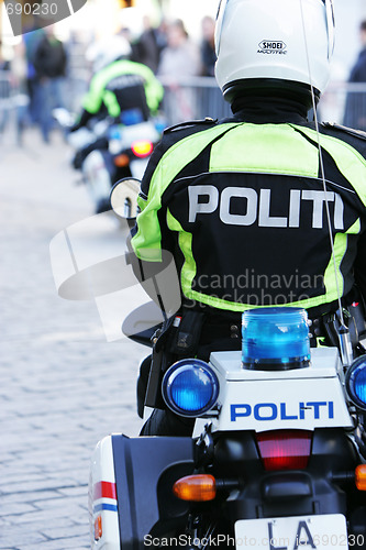 Image of Police motorcycle