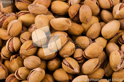 Image of Iranian salted pistachio (fullscreen bacgkround)