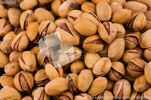 Image of Iranian salted pistachio (fullscreen bacgkround)