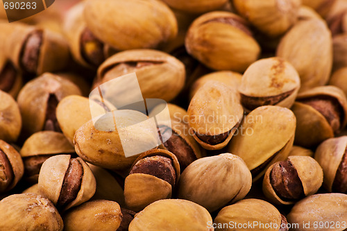 Image of Iranian salted pistachio (fullscreen bacgkround)