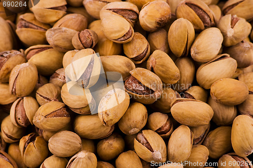 Image of Iranian salted pistachio (fullscreen bacgkround)