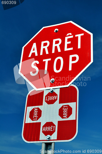 Image of Stop sign