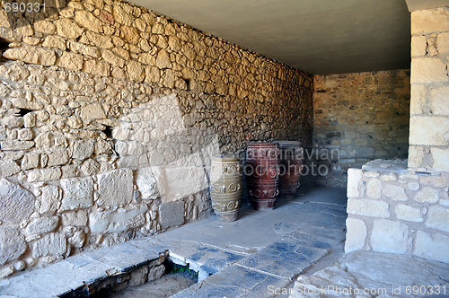 Image of Archaeological site of Knossos. Minoan Palace. Crete.