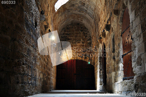 Image of Venetian fortress (Koules) in the Island of Crete, Greece