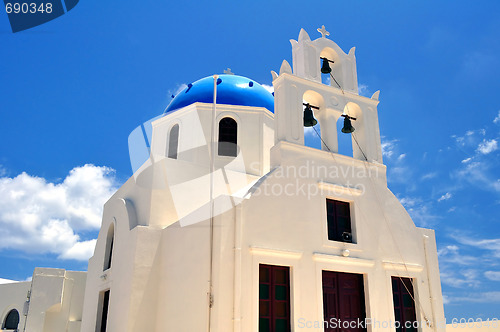 Image of Chapel in Santorini Island