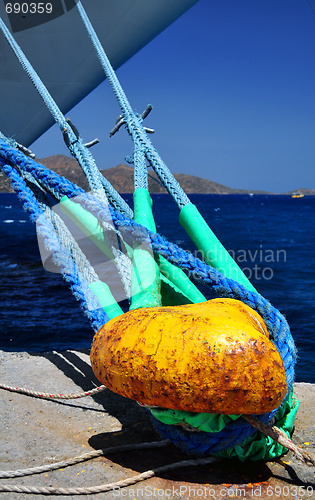 Image of Moored ship