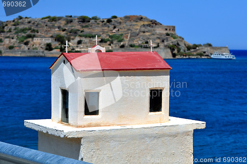 Image of Miniature church by the sea