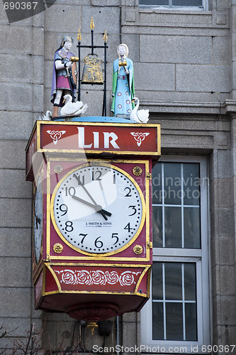 Image of Clock in Dublin, February 2009