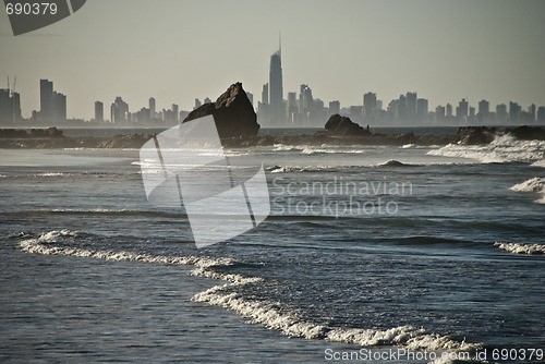 Image of Surfers Paradise Skyline, Queensland, Australia, August 2009