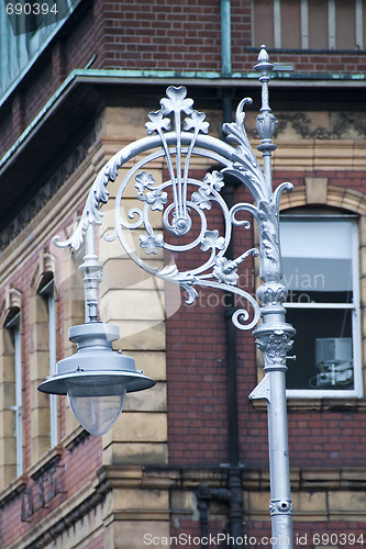 Image of Lamppost, Dublin, February 2009