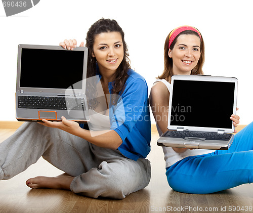Image of Beautiful young women