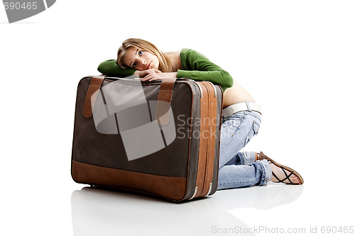 Image of Tired woman