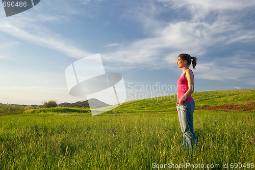 Image of Beautiful young woman