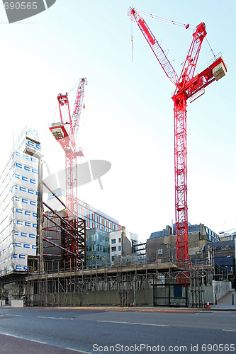 Image of Two cranes