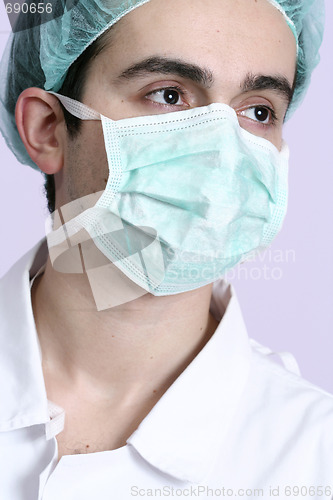 Image of Portrait of a young doctor.