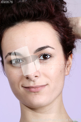 Image of Beautiful face of woman!