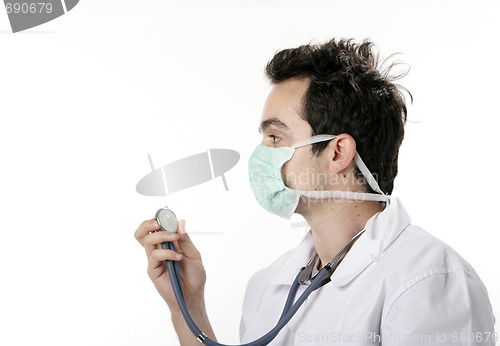 Image of Doctor with stethoscope