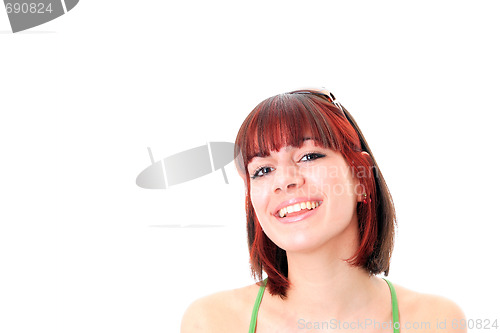 Image of happy young woman