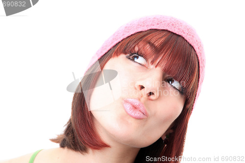 Image of happy young woman
