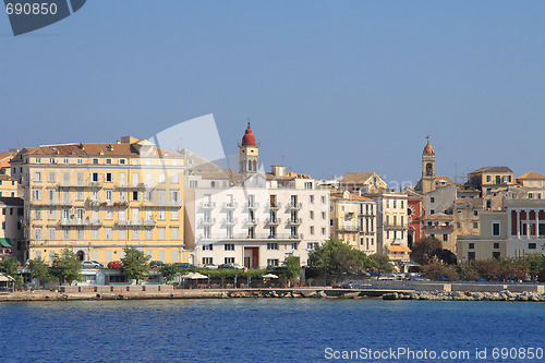 Image of Old town of Corfu Greece