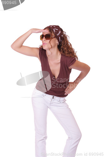 Image of happy young woman