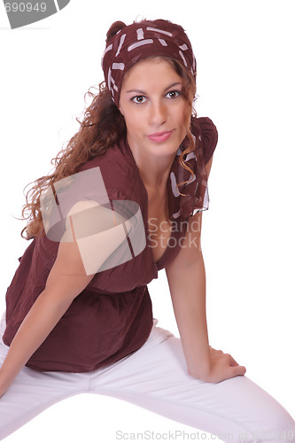 Image of happy young woman