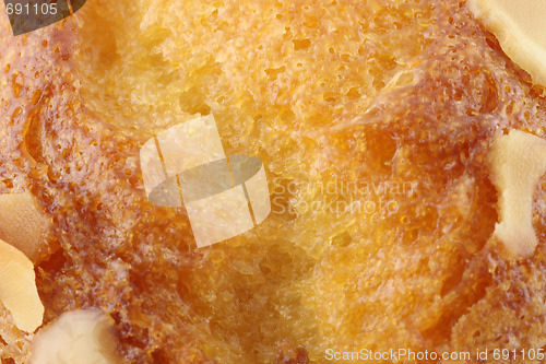 Image of Bread or cake closeup