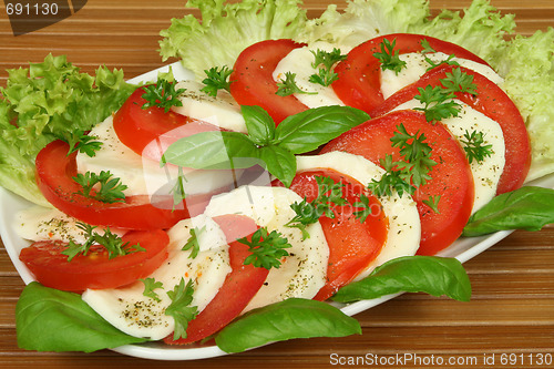 Image of Vegetarian salad