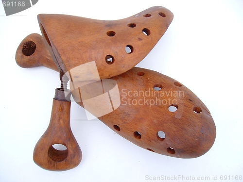 Image of Antique Wooden Shoe last set