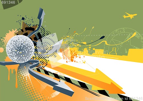 Image of abstract party design