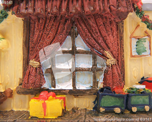 Image of Window at Christmas