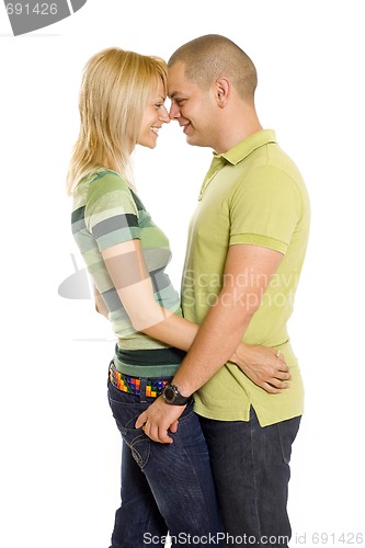 Image of couple embracing each other