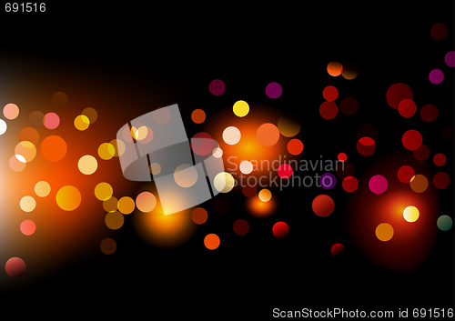 Image of  lights dots