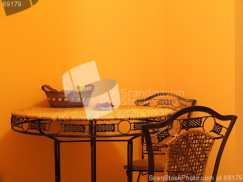 Image of Table in kitchen