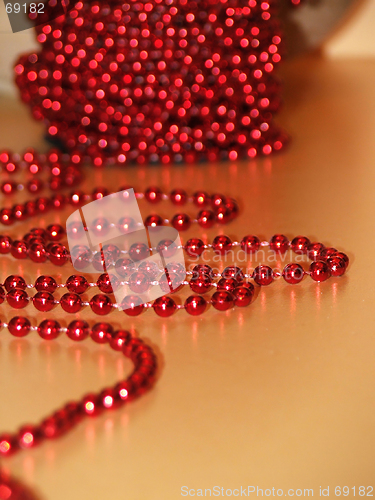 Image of Beadwork on table