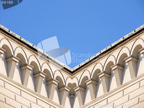 Image of Castel & blue Sky