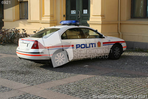 Image of Norwegian Police Car