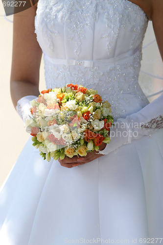 Image of Multi-coloured bouquet 2.
