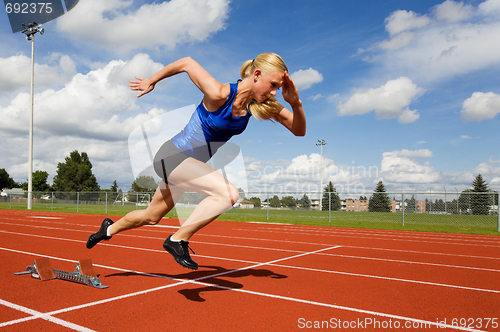 Image of Track athlete