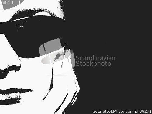 Image of Spy Girl - Half Face