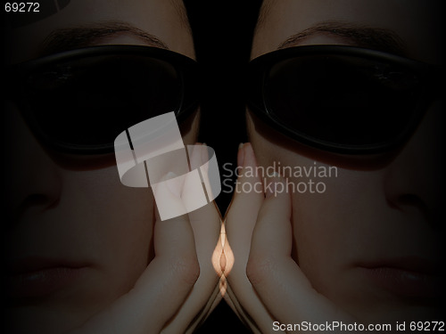 Image of Spy Girls - Half Face