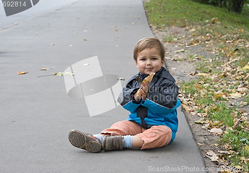 Image of Autumn child