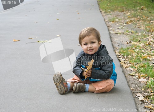 Image of Autumn child