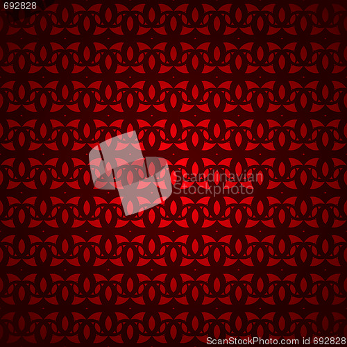Image of warm red diamond