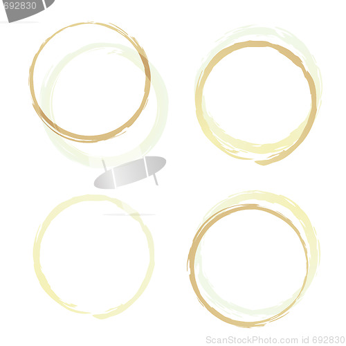 Image of coffee rings four