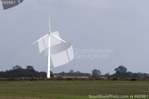 Image of Windmill on field